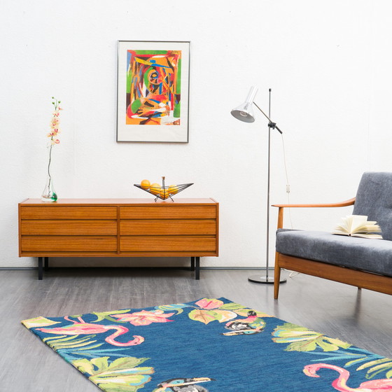 Image 1 of 60er Jahre Schubladenkommode, Nussbaum, restauriert