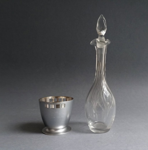 Josef Hoffmann/Hans Ofner Secessionistischer Karaffe für Argentor 1905