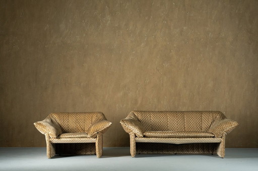 Le Stelle Sofa und Sessel von Mario Bellini für B&B Italia, Italien 1960er Jahre