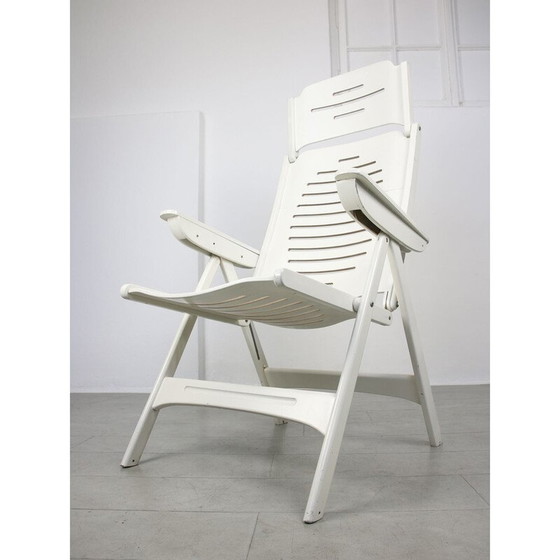 Image 1 of Vintage dänischer Klappsessel mit 5 Positionen