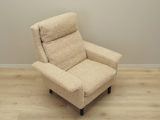 Image 1 of Beigefarbener Sessel, Dänisches Design, 1960er Jahre, Designer: Arne Vodder, Hersteller: Fritz Hansen