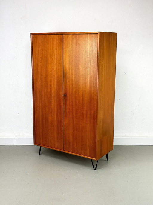 Teak Kleiderschrank Von Wk Möbel, 1960Er