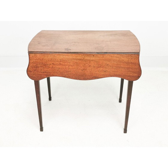 Image 1 of Mid-Century Mahagoni Royal Krone gestempelt Pembroke Tisch