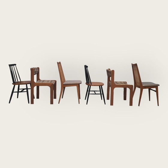 Image 1 of 5x Mid Century Stühle