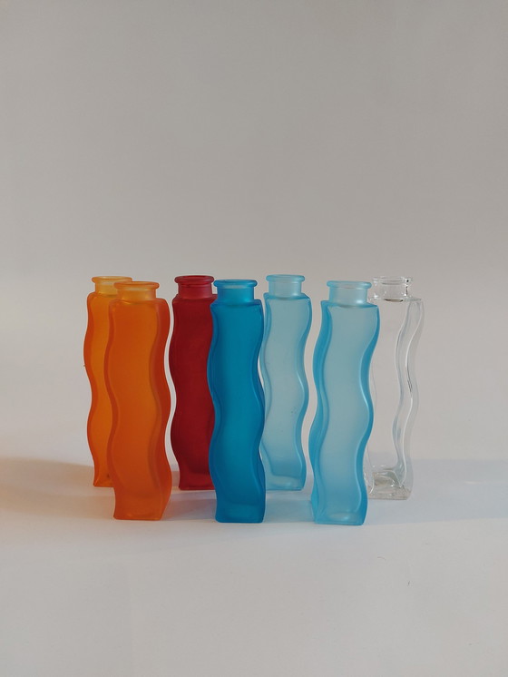 Image 1 of Vintage Ikea "Skamt" Vasen mit Schnörkeln