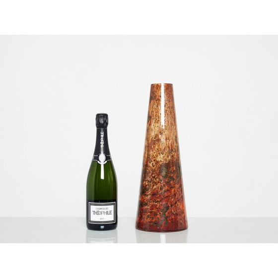 Image 1 of Vase aus Muranoglas, 1970