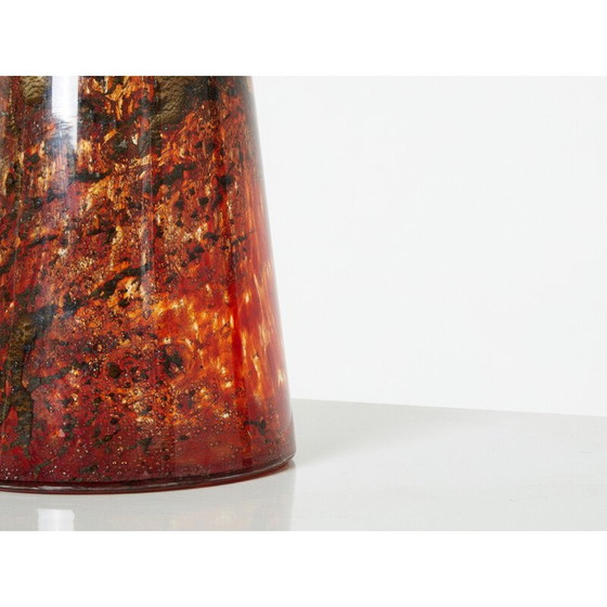 Image 1 of Vase aus Muranoglas, 1970