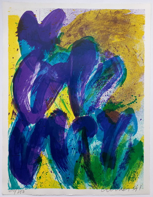 Jan Cremer - Tulpen, Lithographie