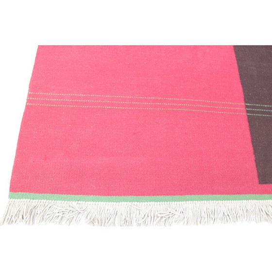 Image 1 of Moderner geometrischer Teppich, Tschechische Republik 1960