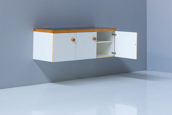 Image 1 of Wandschrank von Charlotte Perriand für "Les Arcs", Frankreich, 1970er Jahre