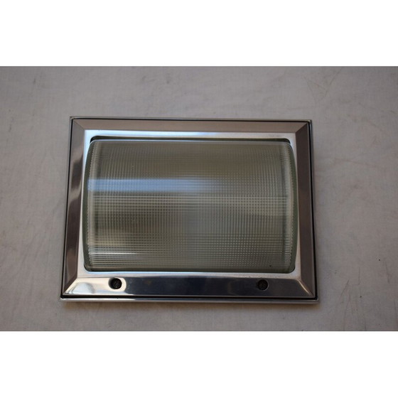 Image 1 of Paar verchromte Bootslaternen aus Metall, 1930