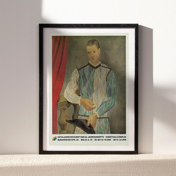 Image 1 of Pablo Picasso: Harlekin (Katalanische Kunst des 20.Jhdts), Staatliche Kunsthalle Berlin, 1978