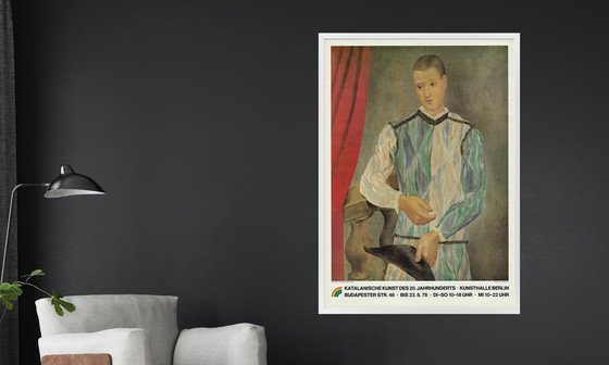 Image 1 of Pablo Picasso: Harlekin (Katalanische Kunst des 20.Jhdts), Staatliche Kunsthalle Berlin, 1978