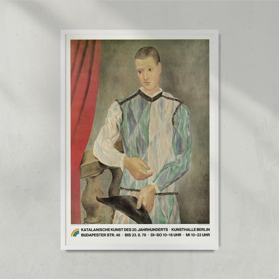 Image 1 of Pablo Picasso: Harlekin (Katalanische Kunst des 20.Jhdts), Staatliche Kunsthalle Berlin, 1978