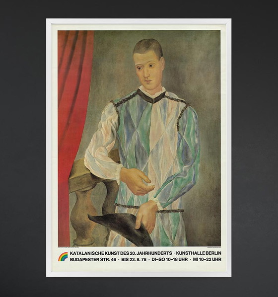 Image 1 of Pablo Picasso: Harlekin (Katalanische Kunst des 20.Jhdts), Staatliche Kunsthalle Berlin, 1978