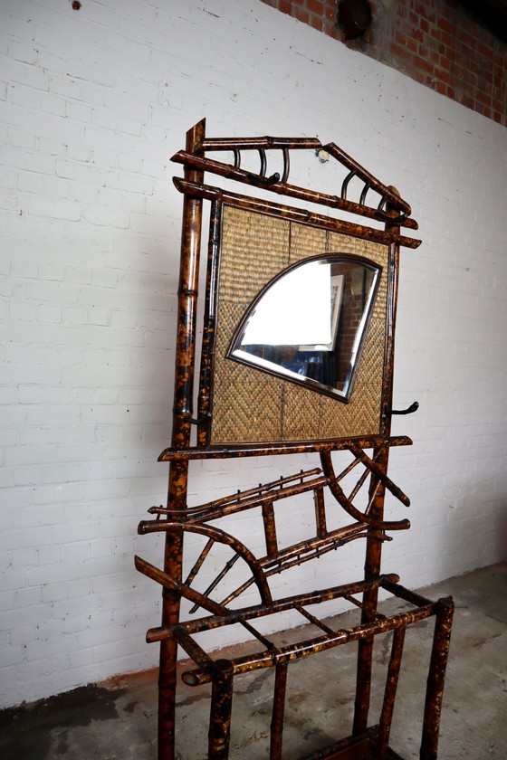 Vintage Garderobe aus Bambus | 395 | Whoppah