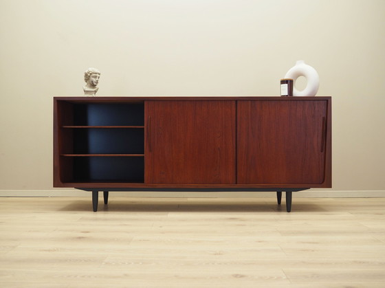 Image 1 of Anrichte aus Teakholz, Dänisches Design, 1970er Jahre, Produktion: Dänemark