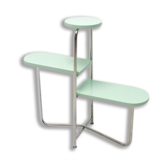 Vintage bauhaus pflanzenständer, Tschechoslowakei 1930