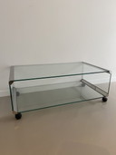 Gallotti & Radice Couchtisch aus Glas