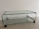 Gallotti & Radice Couchtisch aus Glas