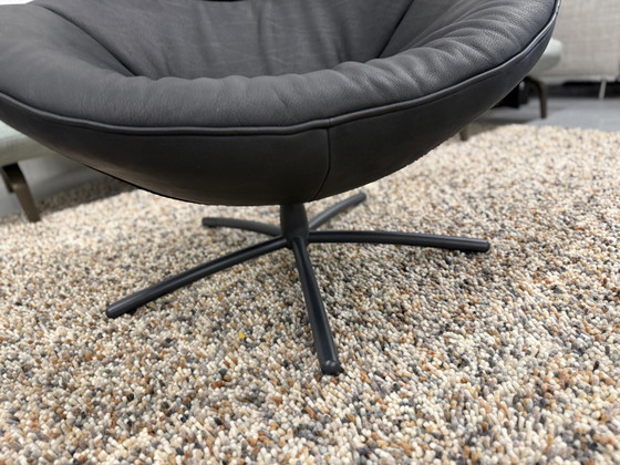Image 1 of Label Vandenberg Hidde Soft Swivel Armchair Bald Sprang Schwarz