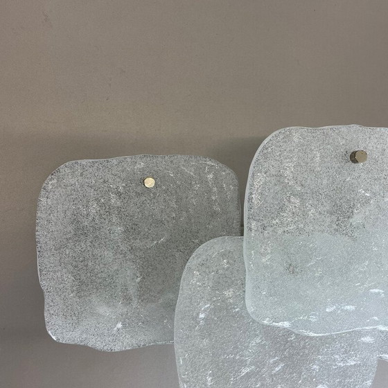 Image 1 of Vintage Wandleuchte aus Glas von J.T. Kalmar für Kalmar Franken Kg, Österreich 1960er Jahre