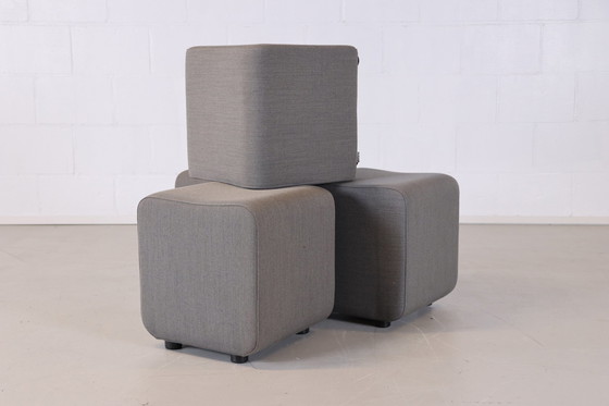 Image 1 of Ahrend Pouf/Hocker grau