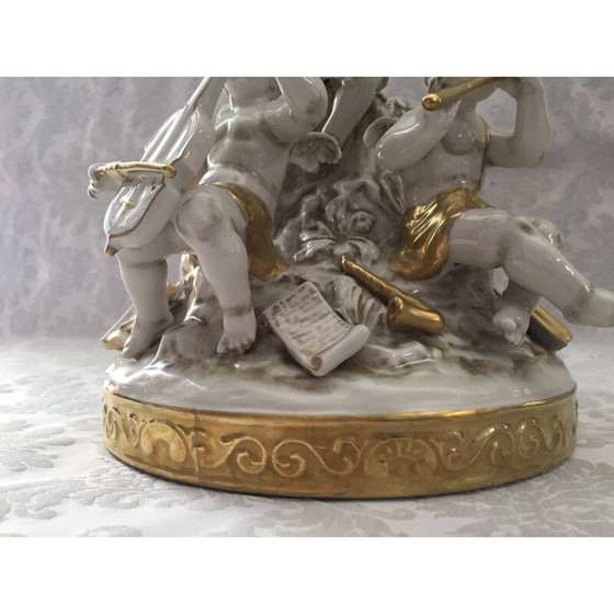 Image 1 of Vintage-Gruppe aus feinem Porzellan, Spanien