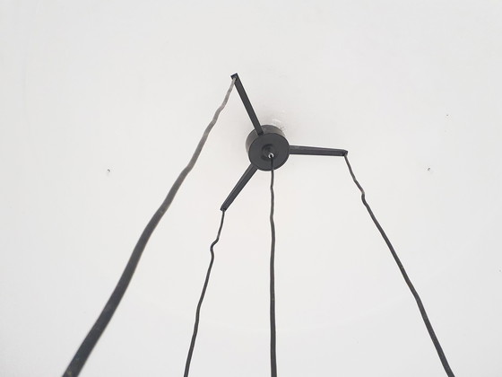 Image 1 of Silberkugel-Pendelleuchte aus der Mitte des Jahrhunderts