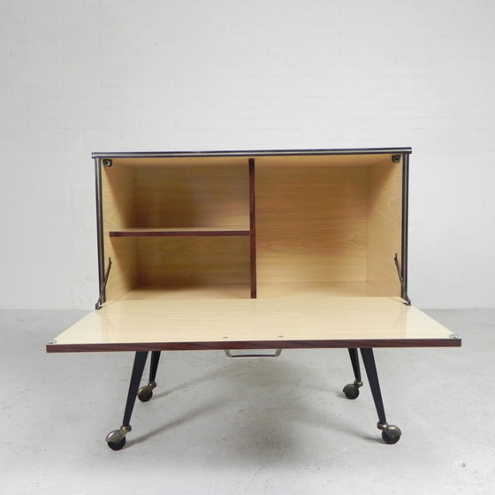 Image 1 of Vintage-Getränkeschrank, Bar auf Rollen, 1960er Jahre