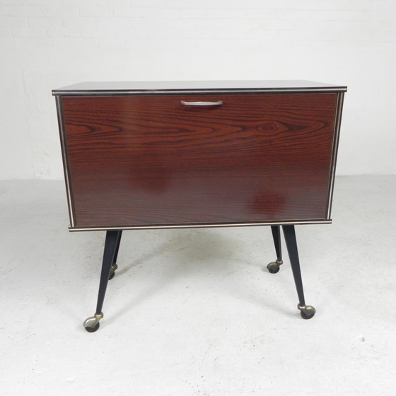 Image 1 of Vintage-Getränkeschrank, Bar auf Rollen, 1960er Jahre