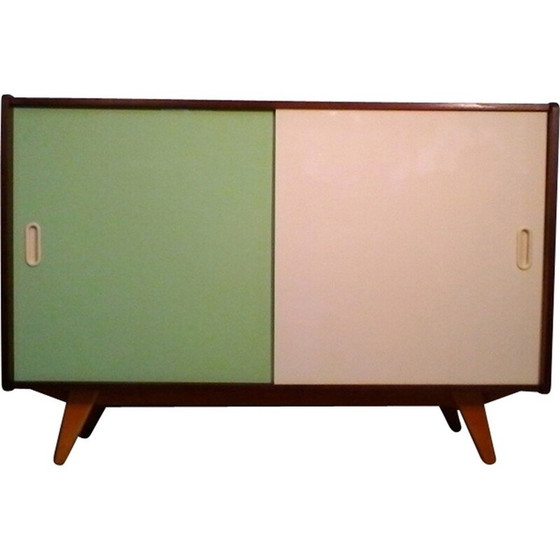 Image 1 of Vintage-Kommode aus Buchenholz von Jiří Jiroutek, 1960