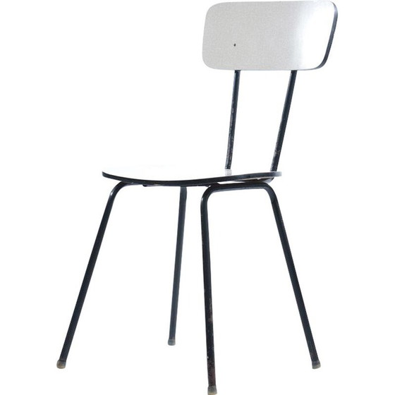 Image 1 of Midcentury Stuhl aus Metall und Formica, Kovona Tschechoslowakei 1960er Jahre