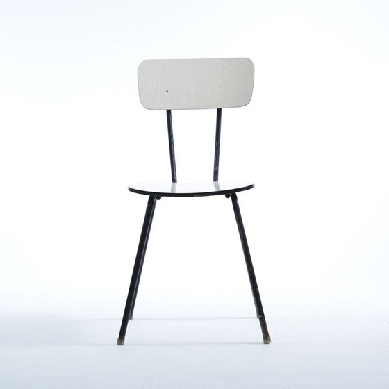 Image 1 of Midcentury Stuhl aus Metall und Formica, Kovona Tschechoslowakei 1960er Jahre