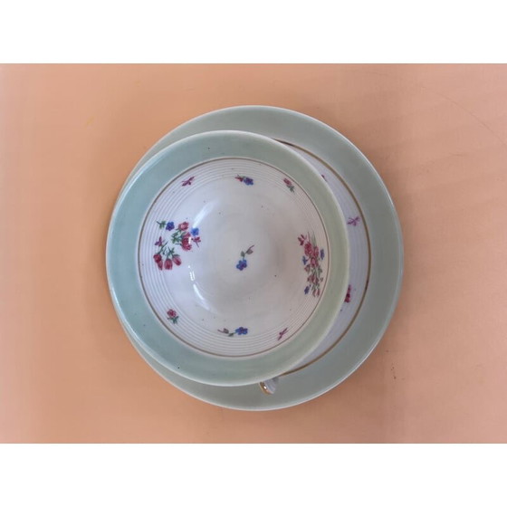 Image 1 of Tassen aus Limoges-Porzellan Charles Ahrenfledt, 1950