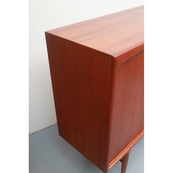 Image 1 of Vintage Sideboard aus Teakholz mit Schiebetüren von Axel Christensen für Aco Möbler, 1960er Jahre