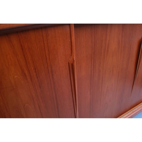 Image 1 of Vintage Sideboard aus Teakholz mit Schiebetüren von Axel Christensen für Aco Möbler, 1960er Jahre