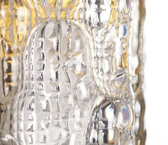 Image 1 of Glasdesign-Wandleuchte Gefion, Orrefors 1960er Jahre