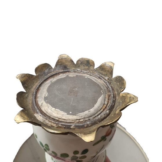 Image 1 of Alte chinesische Porzellan-Tischlampe, frühes 20. Jahrhundert