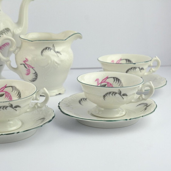 Image 1 of Vintage Wałbrzych Porzellan Kaffeeservice, Polen 1970