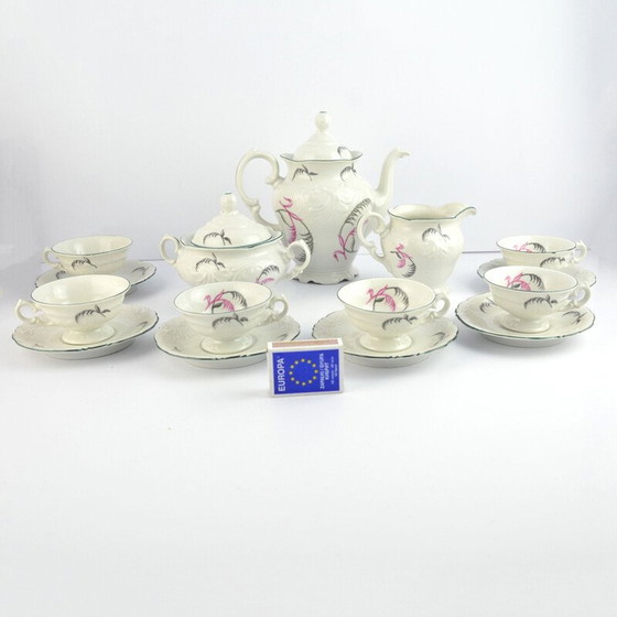 Image 1 of Vintage Wałbrzych Porzellan Kaffeeservice, Polen 1970
