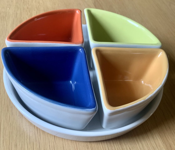 Image 1 of Set mit Siakiöl, Essig, Salz und Pfeffer zum Geschirr