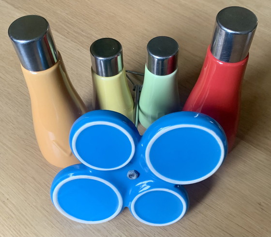 Image 1 of Set mit Siakiöl, Essig, Salz und Pfeffer zum Geschirr