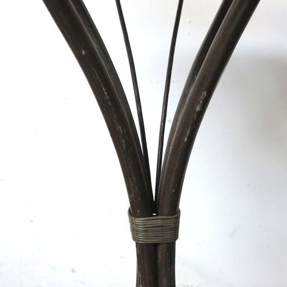 Image 1 of Paar Vintage Metall Beistellstühle 1950er Jahre