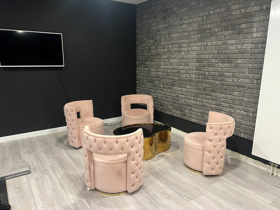 Image 1 of 4x Richmond Interiors Stühle + Couchtisch