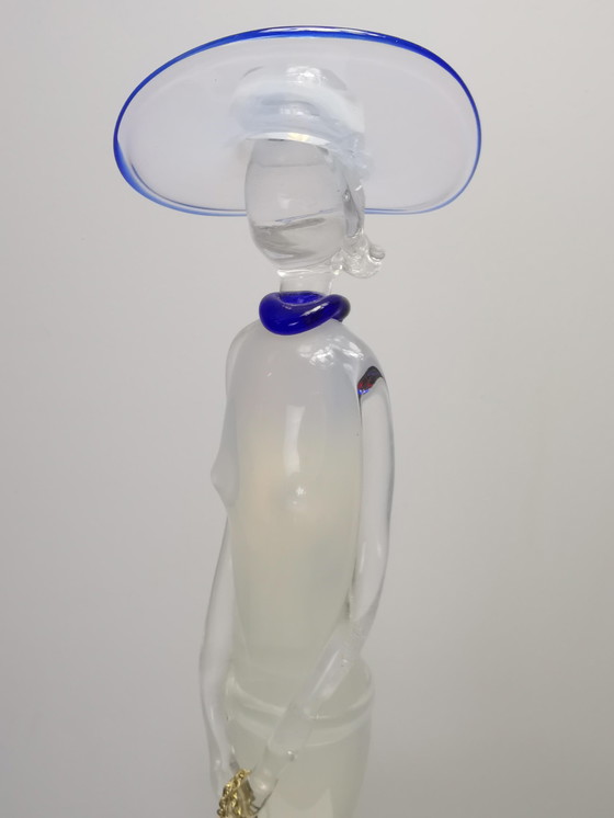 Image 1 of "Dame mit Hund"