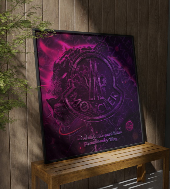 Image 1 of Aurora Instinct X Moncler - 200X140Cm - Limitierte Auflage (Ori, 1983)