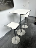 2x La Palma Lemm Barhocker + Tisch