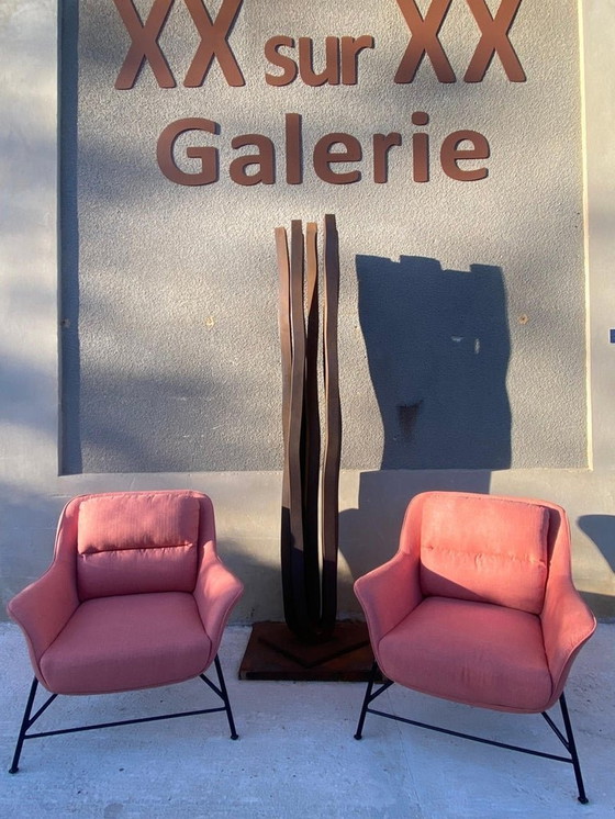 Image 1 of Cambres Design Paar ' Sadira Stuhl ' Sessel Edition Teulat