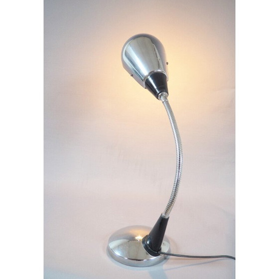 Image 1 of Vintage-Schreibtischlampe aus flexiblem Metall, 1960